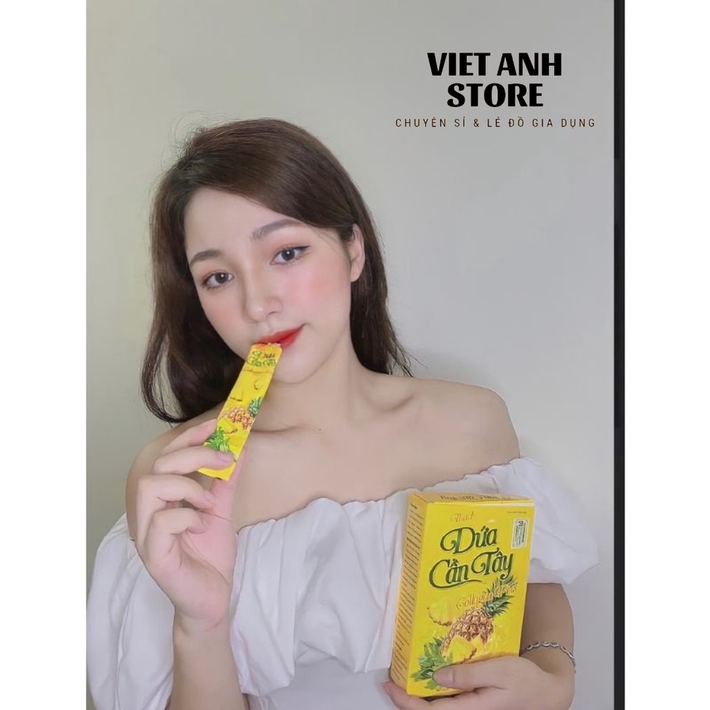 Thạch Dứa Cần Tây Collagen - Giảm Cân Nhanh Hiệu Quả Cấp Tốc An Toàn Không Phải Thuốc
