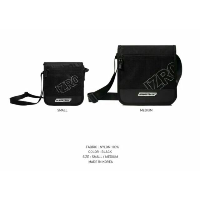 Túi quai chéo ALMOST BLUE × IZRO MINI BAG.