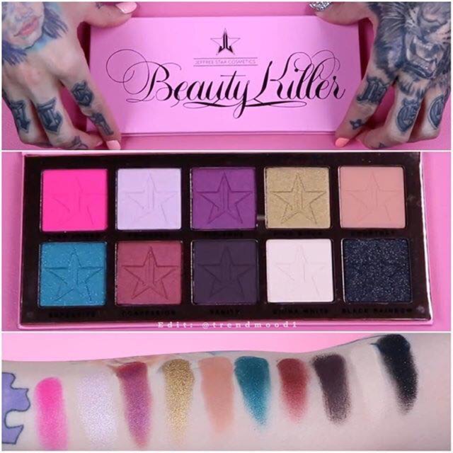 Bảng phấn mắt Beauty Killer Jeffree Star