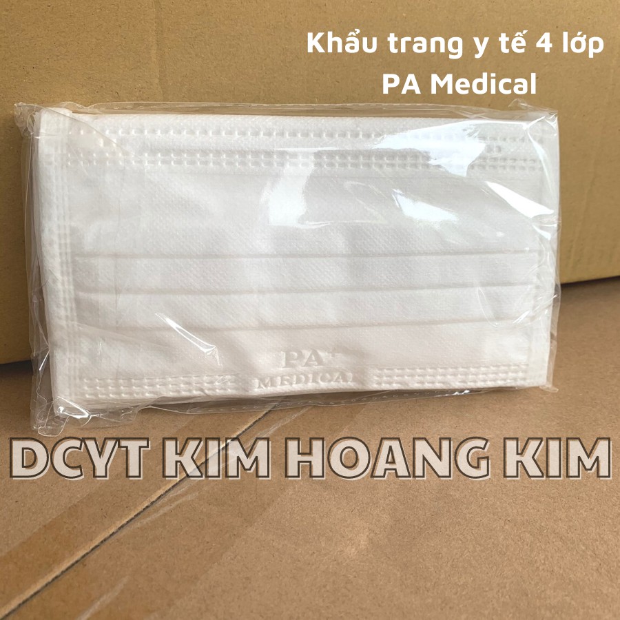 Khẩu trang y tế kháng khuẩn 4 lớp PA Medical