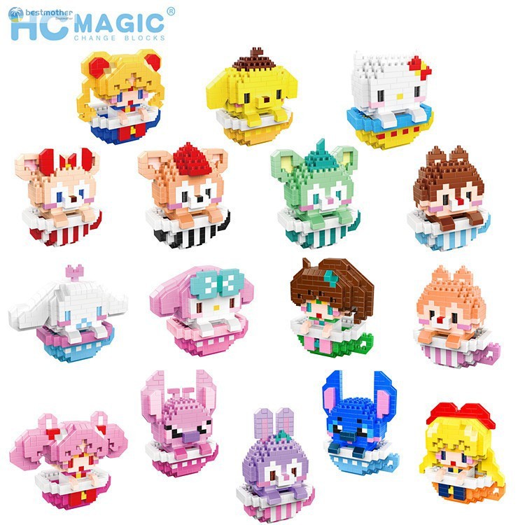 Bộ lắp ghép Lego nano HC magic 2100-2115 NLG0350-1