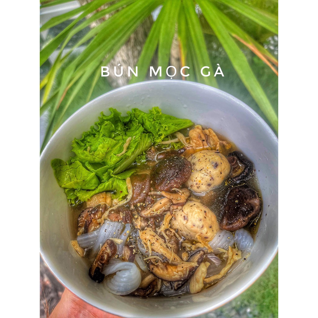 Mọc Ức Gà Nấm Hương Rau Củ 500gr