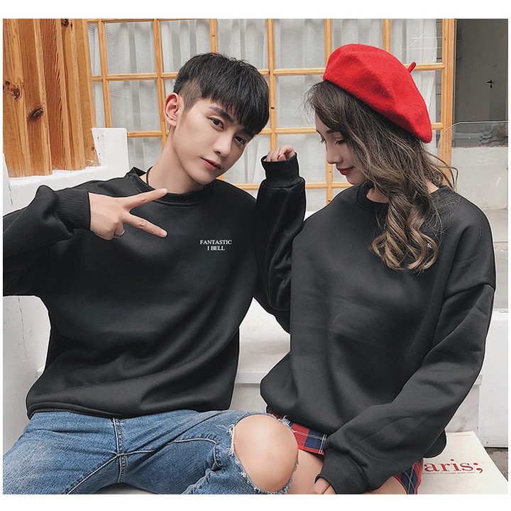 Áo sweater nam nữ in khủng long mặc đôi Noel phong cách Hàn Quốc 2019 hot 2019