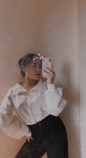 Áo sơ mi tay phồng