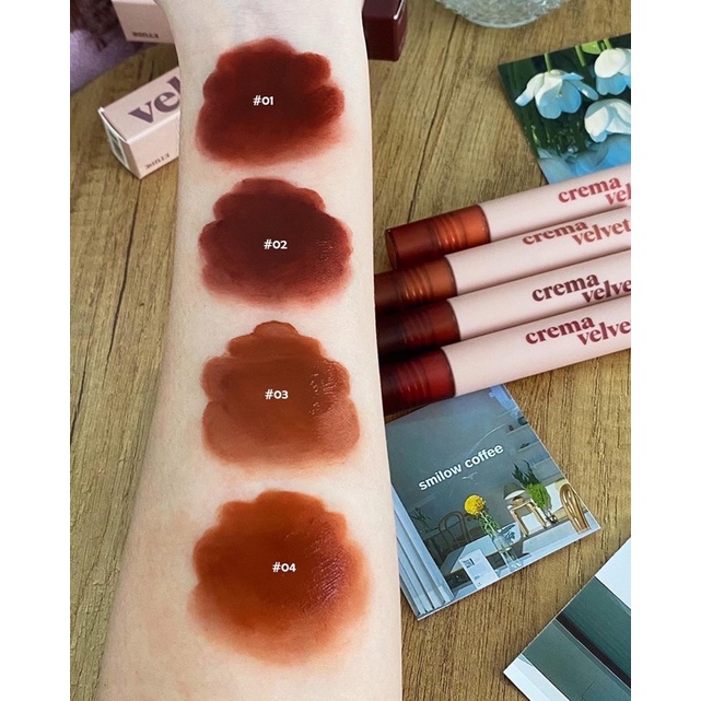 Son Kem Lì, Mịn Mượt như Nhung Etude Crema Velvet Tint 3.6g | BigBuy360 - bigbuy360.vn