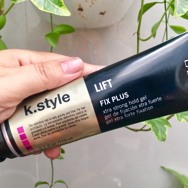 Gel tạo kiểu cứng Lakme K.style Lift Fix Plus Xtra Strong Hold Gel 150ml