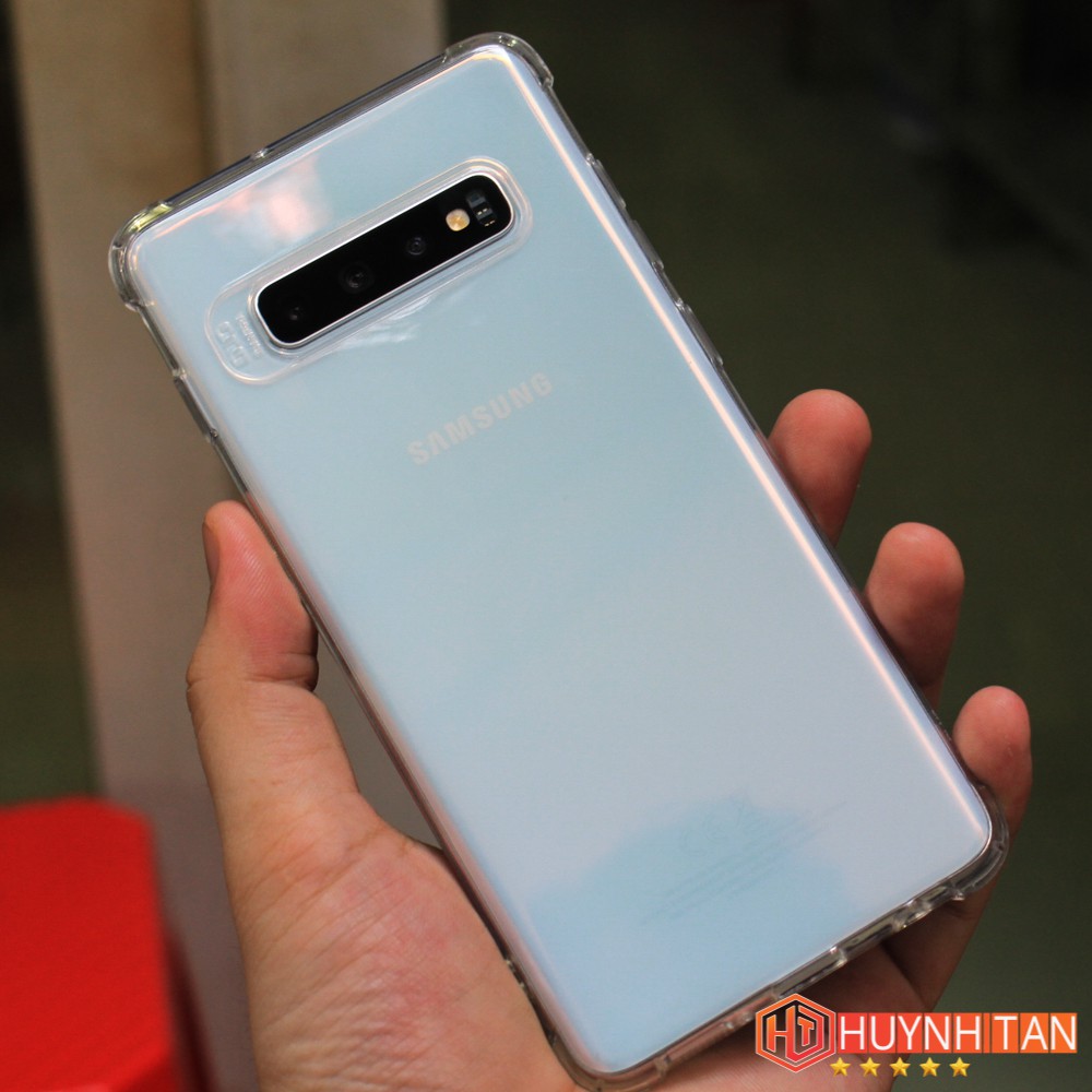 Ốp Lưng Samsung S10 PLus chống Sốc TPU Trong Suốt 6D