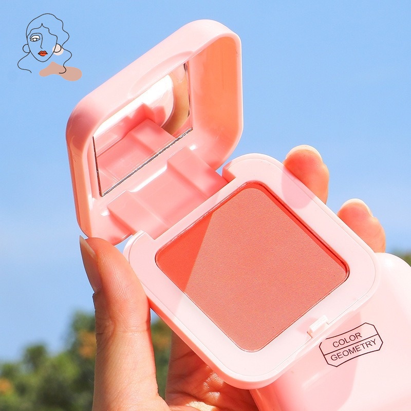 Phấn Má Hồng Đơn Sắc Màu Kẹo Ngọt Tông Cam Đào Tự Nhiên