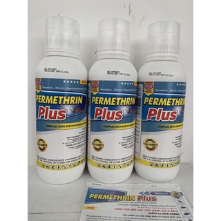 Thuốc diệt muỗi Permethrin plus nhập khẩu Vương Quốc Anh- chai 1 lít