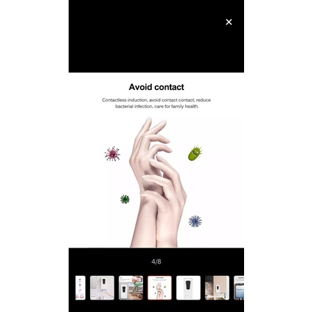 Bình xịt, nhỏ giọt cảm ứng 2 trong một