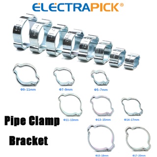 Bộ 50 đôi tai ống kẹp giá đỡ ống kẹp 5-20 mm worm drive nhiên liệu kẹp nước ống nhiên liệu kẹp nhẫn bộ