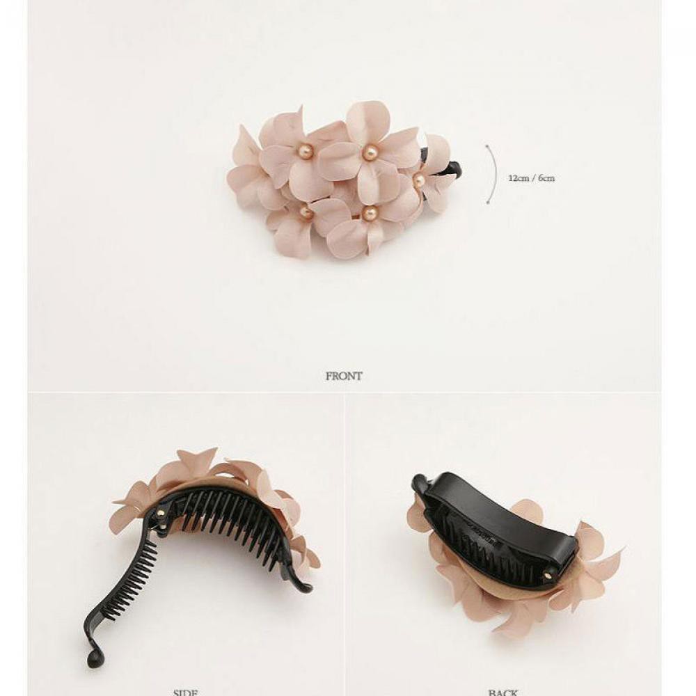 Kẹp Tóc Đính Hoa Handmade Cho Nữ