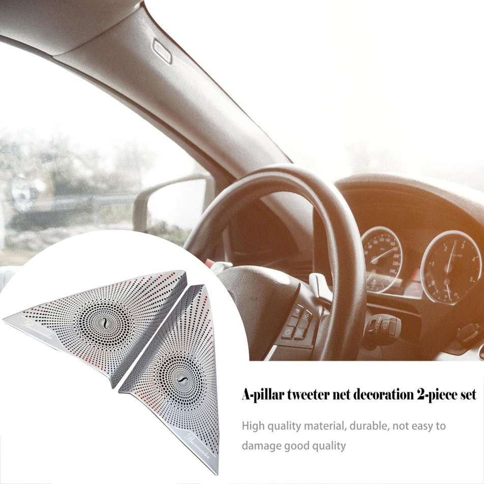 Miếng Dán Viền Loa C Class W204 C180 C200 2008-2014