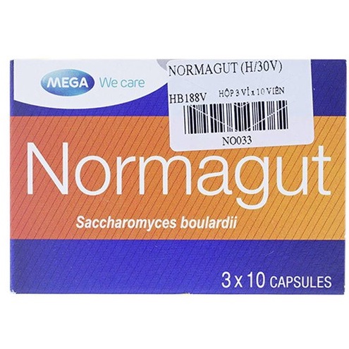 NORMAGUT giúp cân bằng hệ vi sinh vật đường ruột, phòng và hỗ trợ tiêu chảy thương hiệu Đức ( Hộp 30 viên)