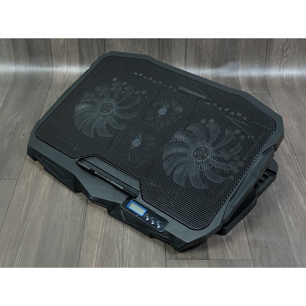 Đế tản nhiệt Laptop cao cấp quạt quay mạnh không gây tiếng ồn làm mát nhanh , nhiều quạt tích hợp giá đỡ - Spa Laptop