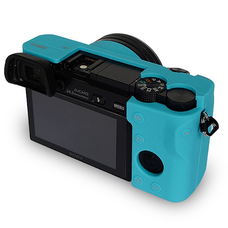 Soft Silicone Rubber Camera Protective Case For Sony A6000 ILCE6000