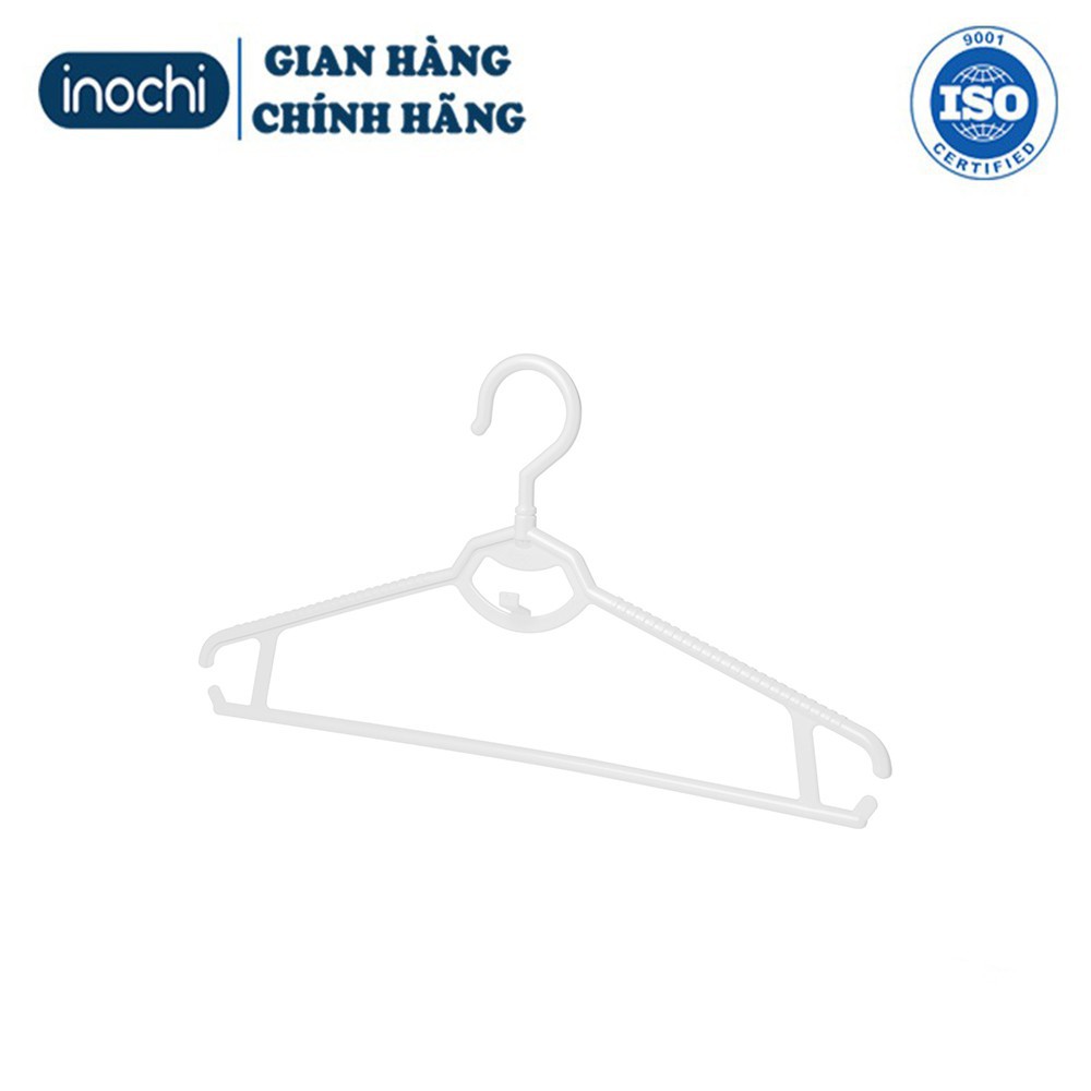 Set 5c] Móc áo , treo quần áo VEST Hara 176 inochi giúp quần áo gọn gàng ngăn nắp MA176