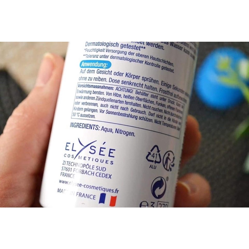 Xịt Khoáng Dưỡng Da Ẩm Pháp Olysee 400ml | BigBuy360 - bigbuy360.vn