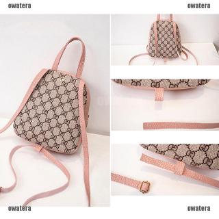 👗KIỀU DIỂM👗 Fashion PU Women Mini Backpack For Girls Ladies Shoulder Bags Gucci style