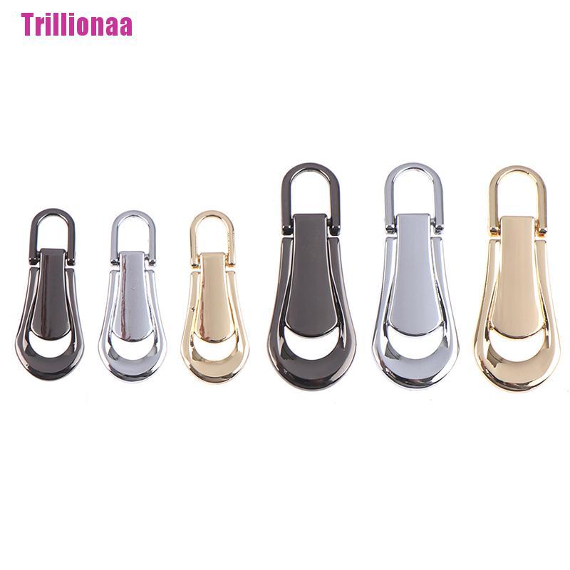 Set 5 đầu khóa kéo kim loại có thể tháo rời chuyên dụng diy