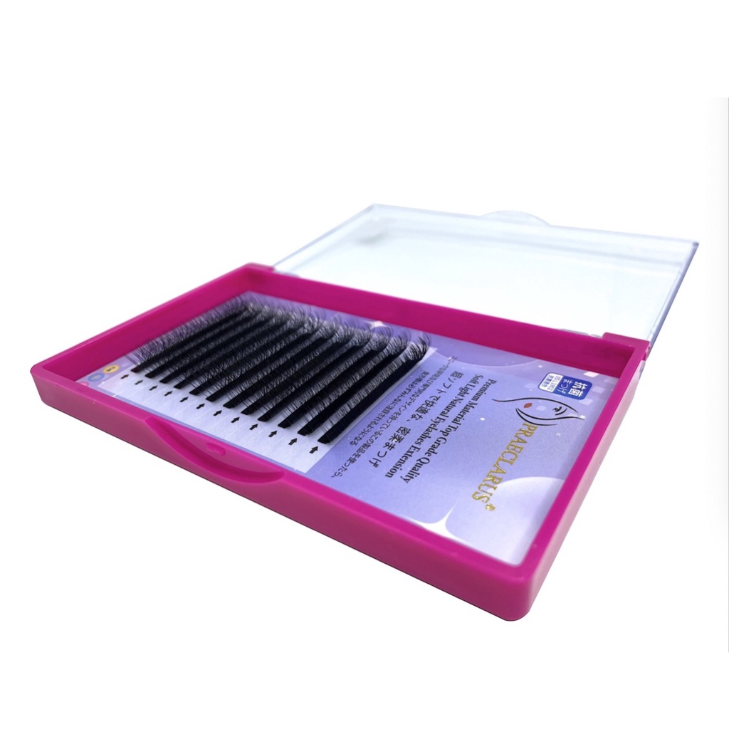 Lông Mi Giả Dày 4D Bằng Lông Chồn Thêu Tay Tự Nhiên 0.07mmFour-Leaf Clover Eyelash Extension Premium Materials Hand Woven Natural Thickness 0.07mm Mink 4D Four-Leaf Clover Lash