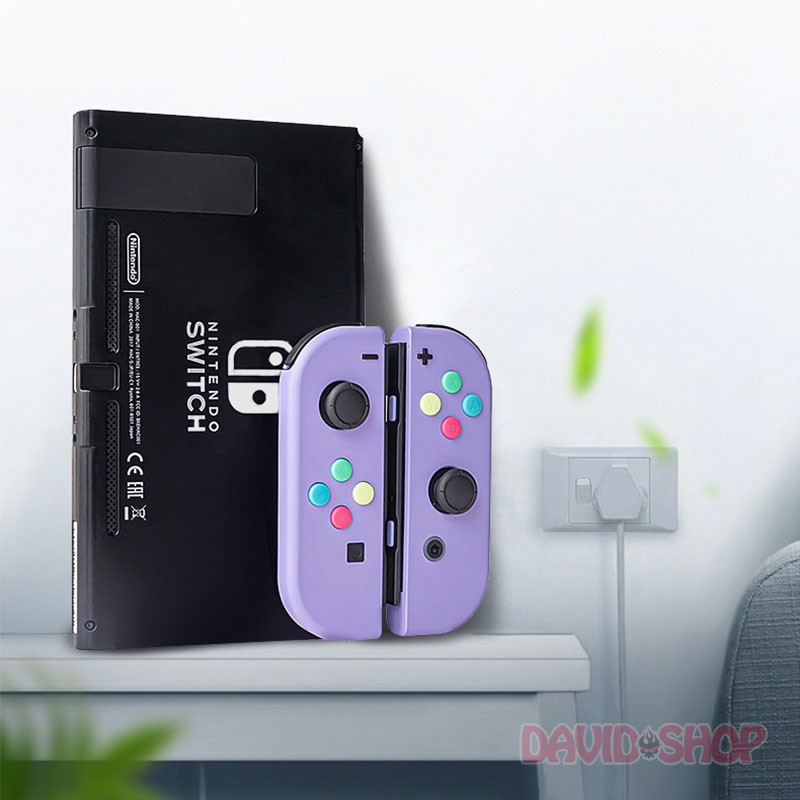 [Mã 253ELSALE hoàn 7% đơn 300K] Vỏ Joy-Con chất lượng cao kèm đầy đủ nút bấm, ốc bắt vỏ cho máy Nintendo Switch