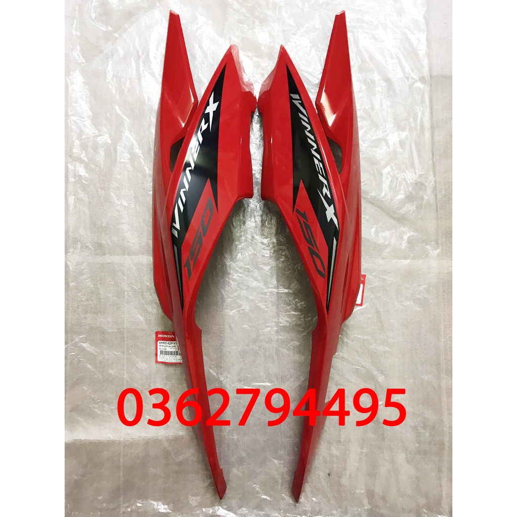 Dàn áo Winner X Đỏ Đen 2021 Zin chính hãng Honda