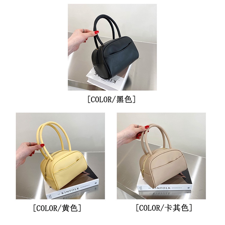 Túi Xách Da Pu JASMIN NOIR Dáng Vuông Nhỏ Đơn Giản Thời Trang Thanh Lịch Cho Nữ
