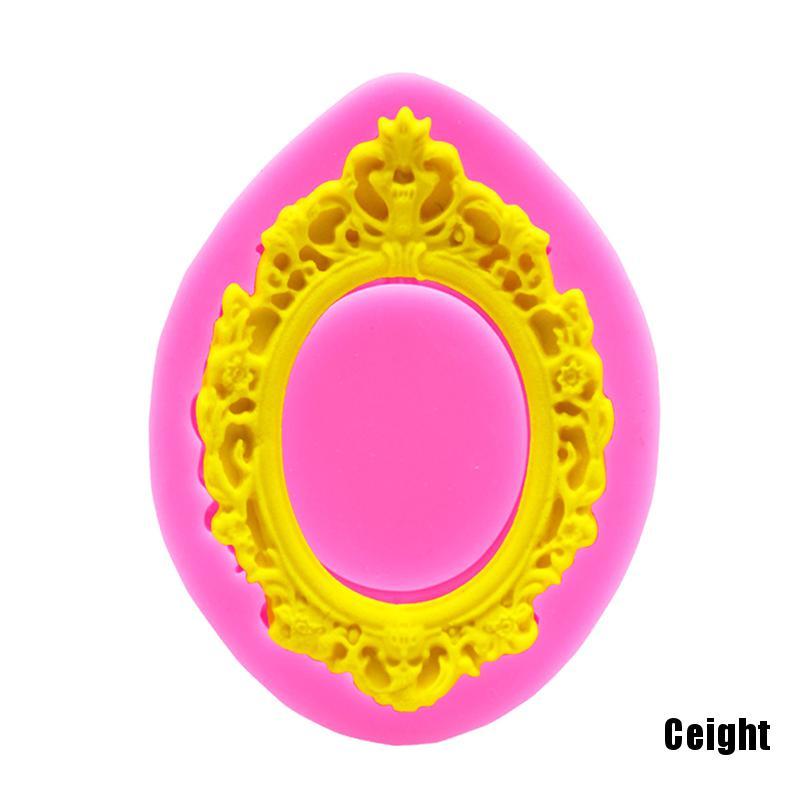 Khuôn silicone làm bánh hình khung 3D độc đáo