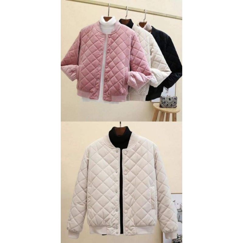 ÁO KHOÁC BOMBER NHUNG | BigBuy360 - bigbuy360.vn