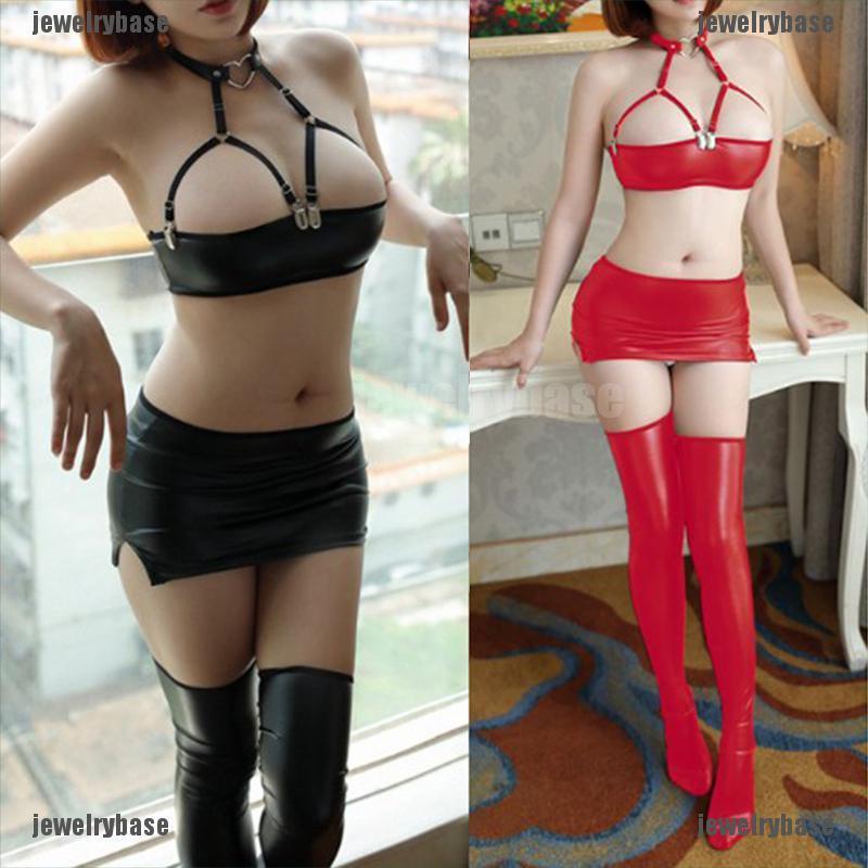Váy / Váy Bằng Da PU Gợi Cảm Thời Trang Cho Nữ