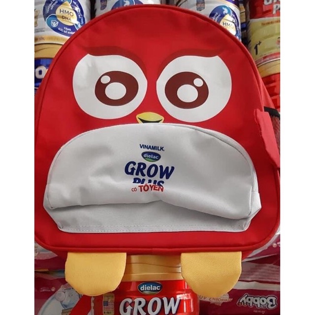 BALO GROW PLUS MÀU ĐỎ NỔI BẬT DỄ THƯƠNG