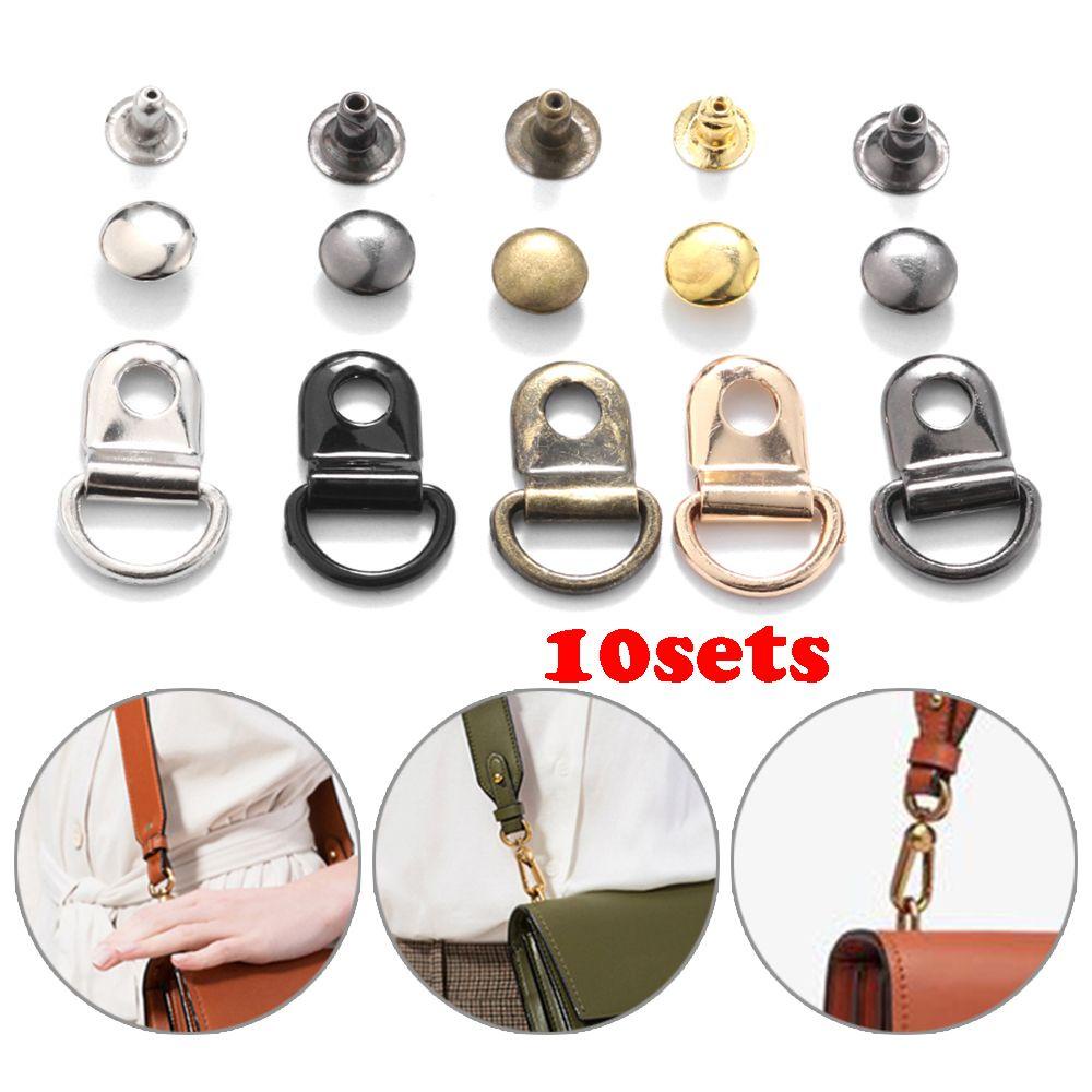 UUMIR Set 10 Móc Khóa Chữ D Chuyên Dụng Cho Leo Núi / Làm Túi Xách DIY