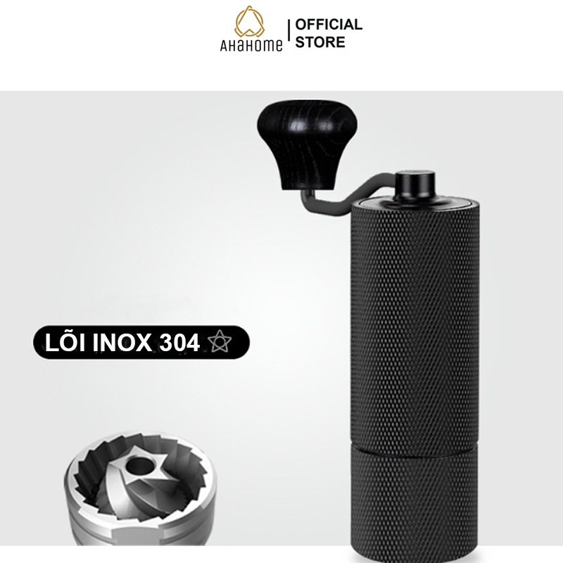 Máy xay cà phê cầm tay LEMA Lite A6 phiên bản nâng cấp chất lượng cao Lưỡi Thép không gỉ