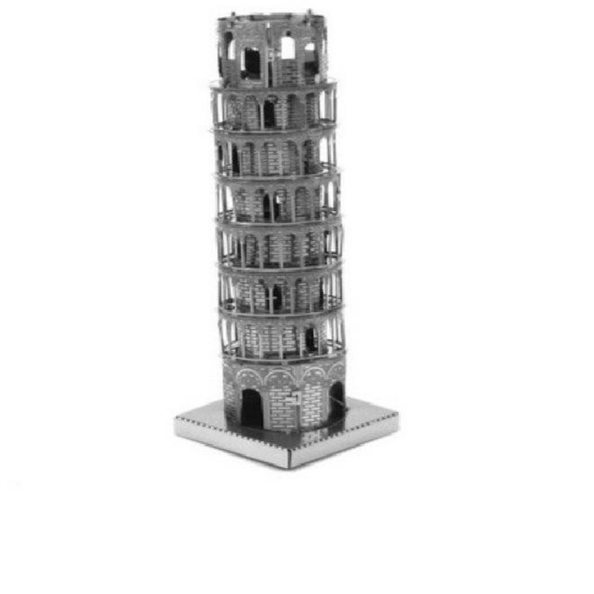 Đồ chơi lắp ghép mô hình 3D bằng thép tháp nghiêng Tower pisa 20 -DC2154(22)