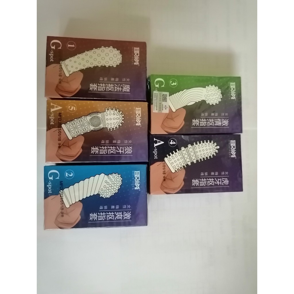 Bao cao su gai ngón tay Bao cao su Durex Invisible Extra Sensitive 【5 loại tùy chọn】- ACE Shop -