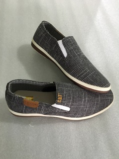 Giày lười vải nam