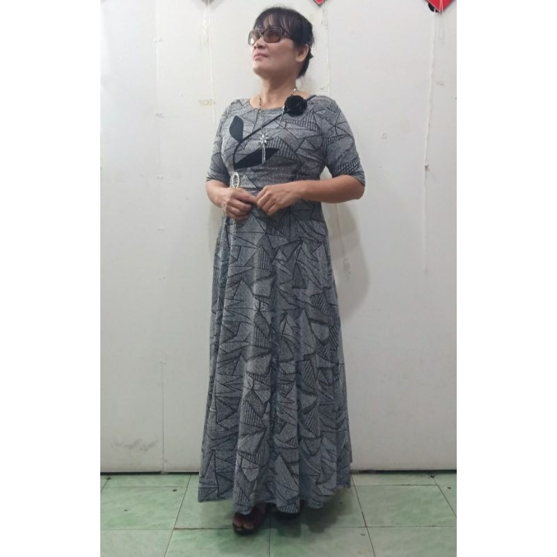 Đầm dạ hội dự tiệc trung niên sang trọng ( 52kg - 68kg ) | BigBuy360 - bigbuy360.vn
