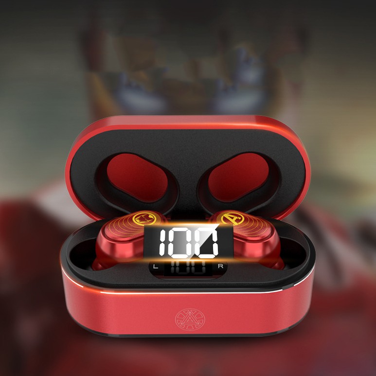 Tai nghe kết nối bluetooth 5.0 TWS phong cách nhân vật Marvel Avengers chống nước IPX7 BẢO HÀNH 3 THÁNG 1 ĐỔI 1 | BigBuy360 - bigbuy360.vn