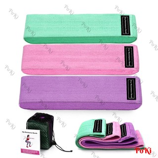 Dây đàn hồi kháng lực tập mông Miniband Y51,  tập Yoga Gym cao cấp - POKI
