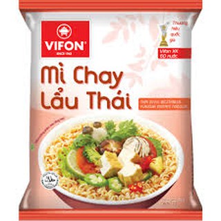 Thùng 30 Gói Mì Chay Lẩu Thái VIFON 65g/Gói