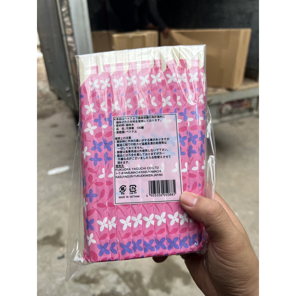 💯  Đũa gỗ tách xuất khẩu Nhật Bản 🇯🇵