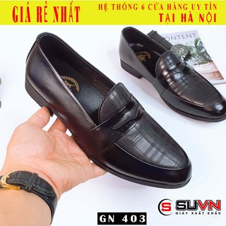 [Mới nhất] Giày Lười Nam HÀN QUỐC da bò thật 100% TRẺ TRUNG - GN403