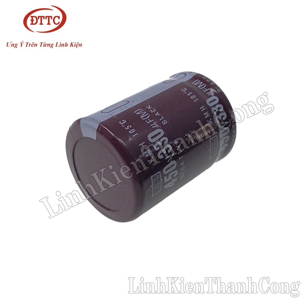 Tụ Hóa 330uF 450V (30x40mm) Tháo Máy