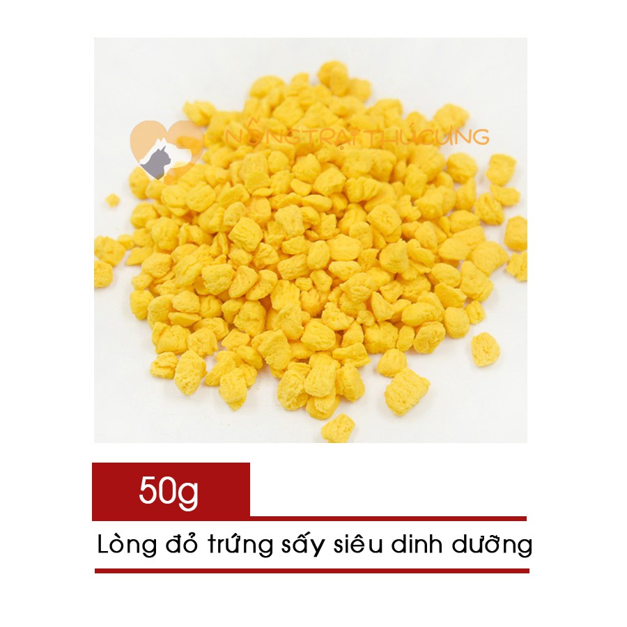 Lòng Đỏ Trứng Gà Sấy Siêu Dinh Dưỡng Cho Hamster 50g - [Nông Trại Thú Cưng]