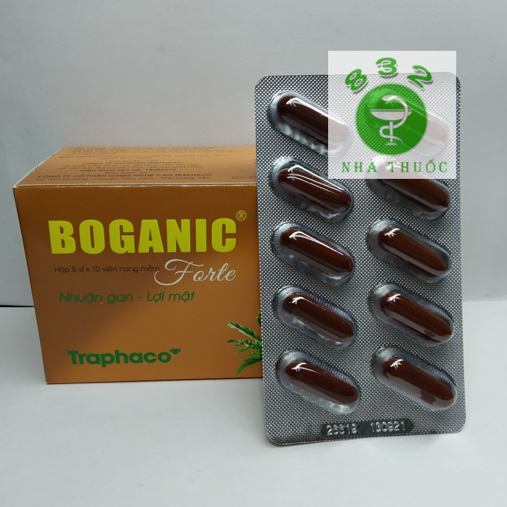 Giải độc gan BOGANIC Forte 50 viên nang mềm