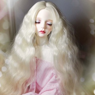 Búp Bê 1/3 1/4 1/6 1/8 bjd Tóc Dài Uốn Xoăn Đẹp Mắt