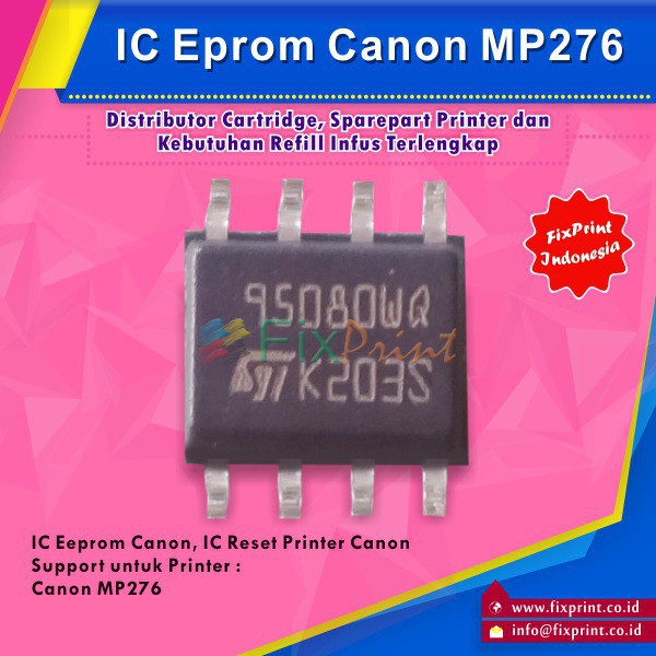 Máy Ảnh Eprom Ic Mp276 Canon Ic Eeprom Reset Canon Mp276