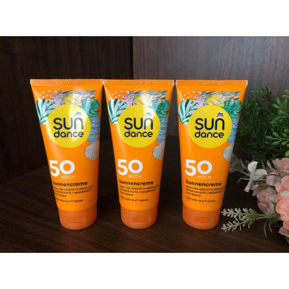 Hàng Đức Kem chống nắng Sundance SPF 50 dành cho da mặt và body mẫu mới