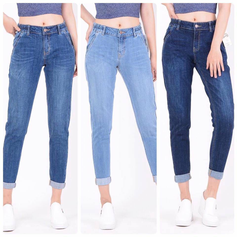 (50-95kg) Quần baggy lưng bán thun Bigsize-Jean lẻ size sale mạnh cho các nàng